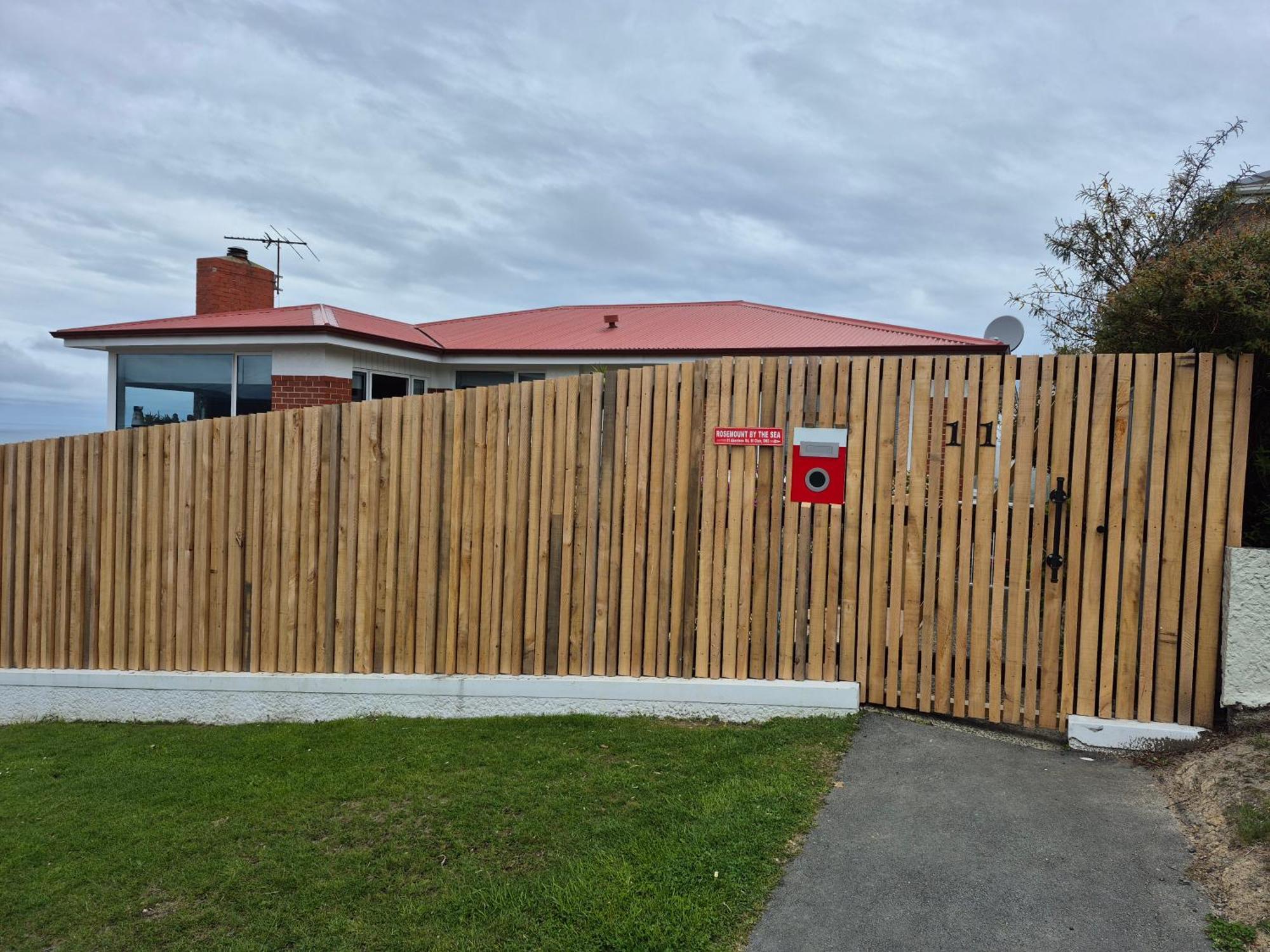 Rosemount B&B By The Sea St Clair Dunedin Dış mekan fotoğraf